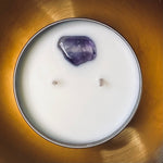 Load image into Gallery viewer, “Sweet Serenity” Watermint and Clementine 100% Soy Wax Candle 9oz - 255g
