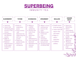 “Super Being” Immunity Tea (1.25oz Loose Leaf)