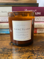 Load image into Gallery viewer, “Sanctuary” Blood Orange and Leather 100% Soy Wax  Candle  9oz - 255g
