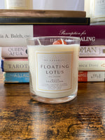 Load image into Gallery viewer, “Floating Lotus” Nag Champa 100% Soy Wax Candle 9oz - 255g
